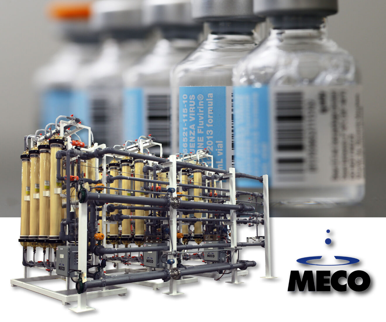 Pharmaceutical Company Uses MECO Ultrafiltration System to Help Produce Flu Vaccines