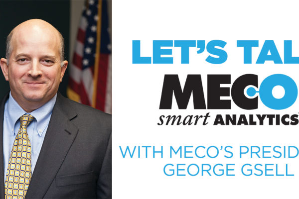 "Big Data und Wasser":  George Gsell, Präsident von MECO, teilt seine Gedanken mit uns 
