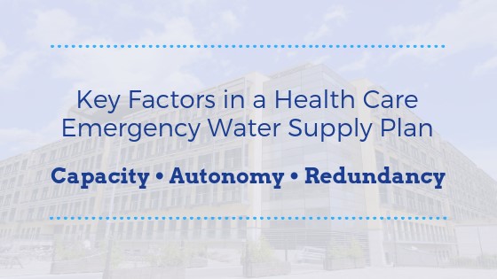 Hospital Emergency Water Needs