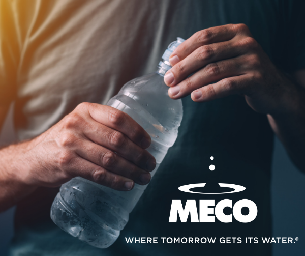 MECO bottled water