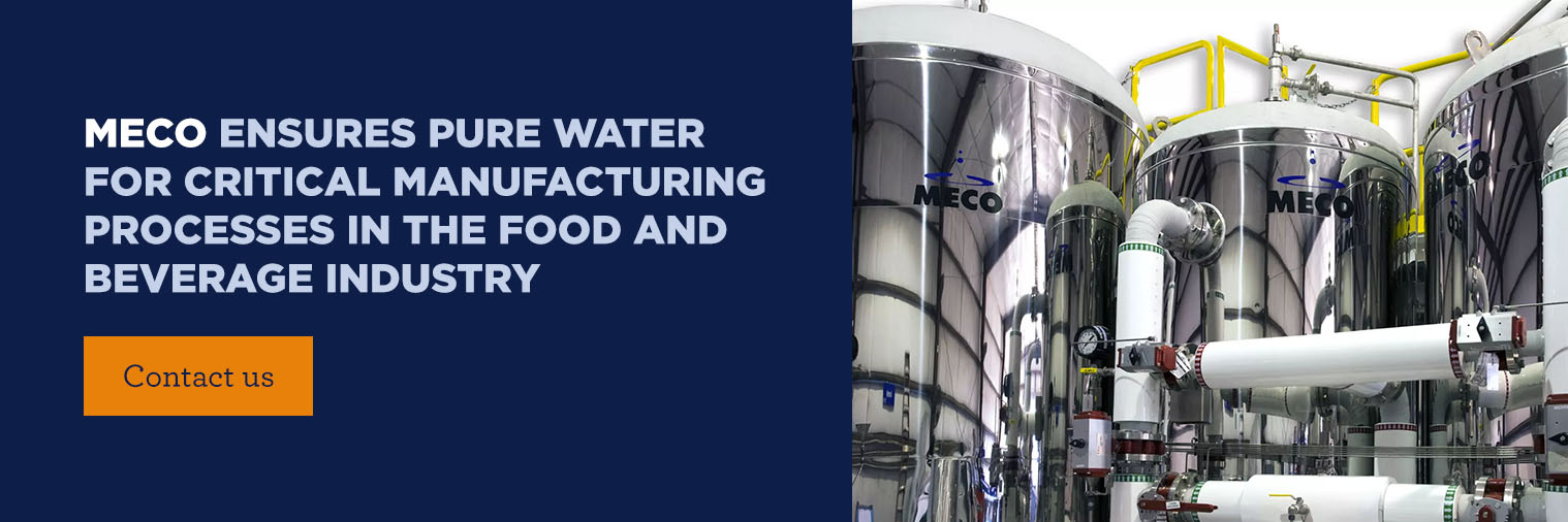 MECO ensures pure water