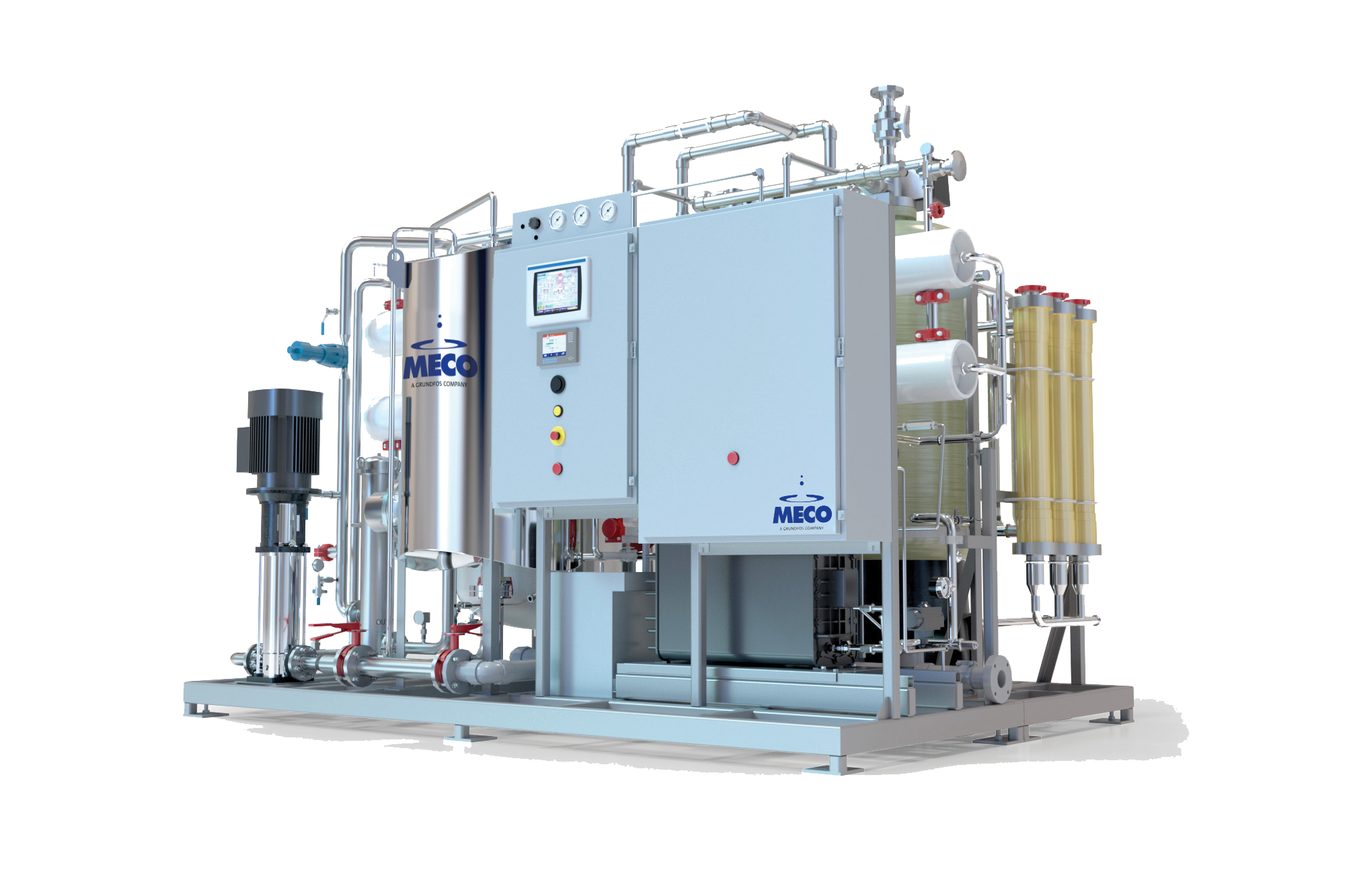 Industrial Solutions for Water Purification | MECO