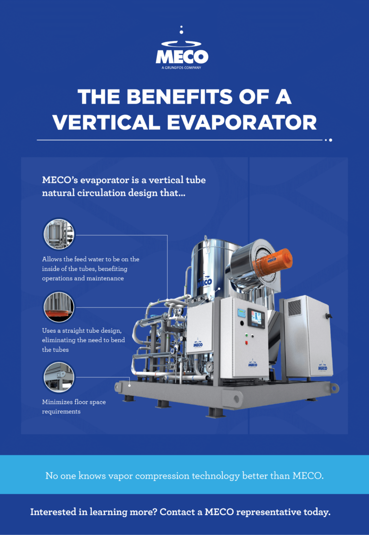 les avantages d'un évaporateur vertical