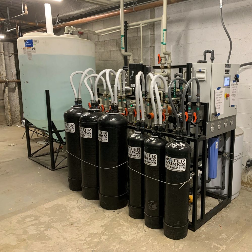 Ultrapure water system by water works in san diego