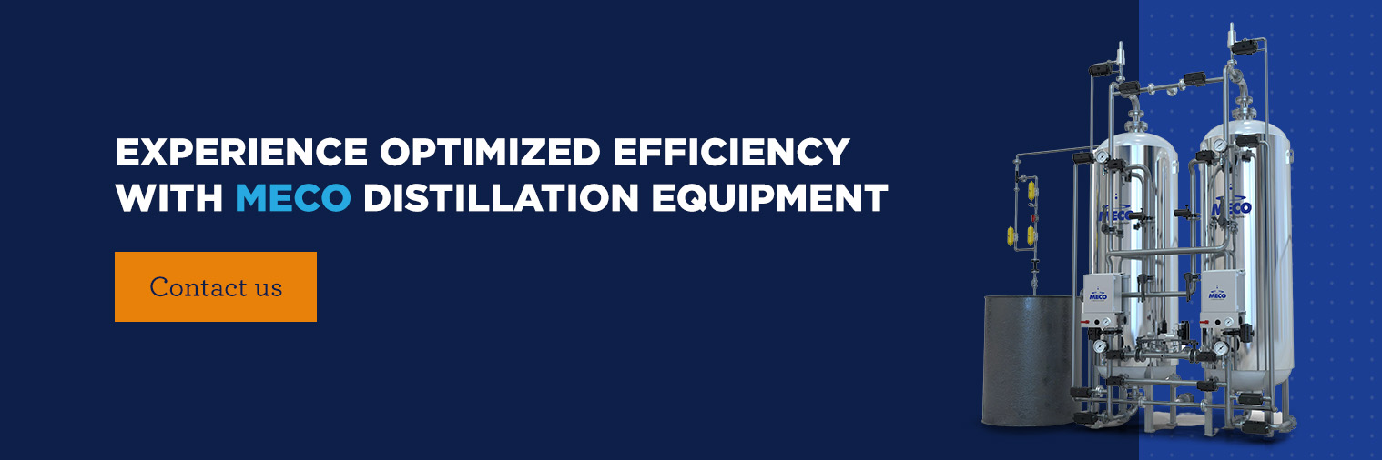 Experience Optimized Efficiency With MECO Distillation Equipment